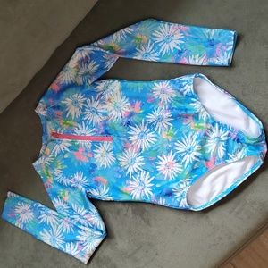 Long sleeve girls swim